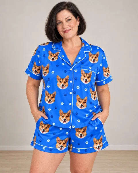 Ladies 2 Piece Pajama Set