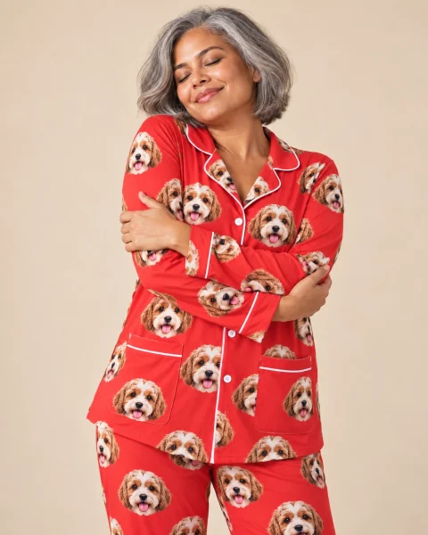 Womens Red Pajamas