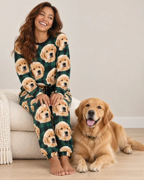Womens Soft Christmas Pajamas