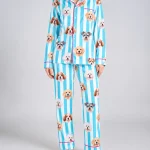 Dog Print Pajamas
