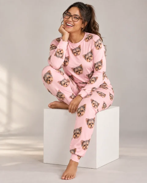 Pink Christmas Pajamas