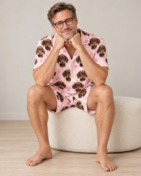 Mens Valentines Pajamas