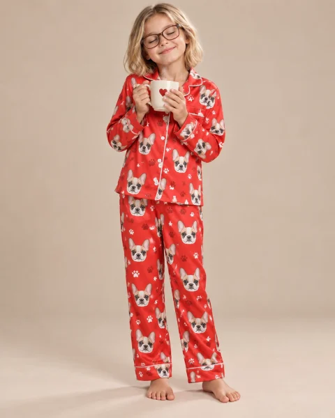 Childrens Red Pajamas
