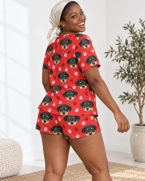 Womens Shorty Pajamas