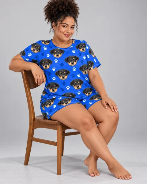 Soft Short Sleeve Pajama Set