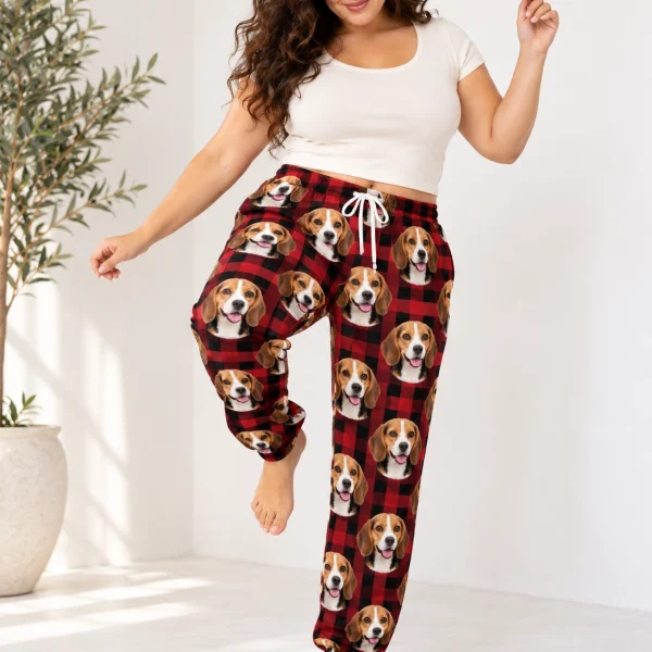 Beagle Christmas Pajama Pants