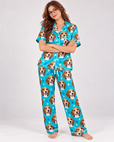 Beagle Print Pajamas