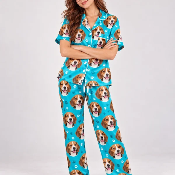 Beagle Print Pajamas