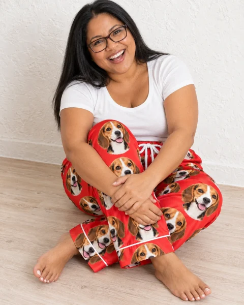Beagle Valentine Pajamas