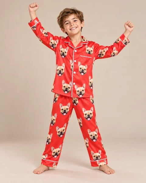 Boys Red Pajamas