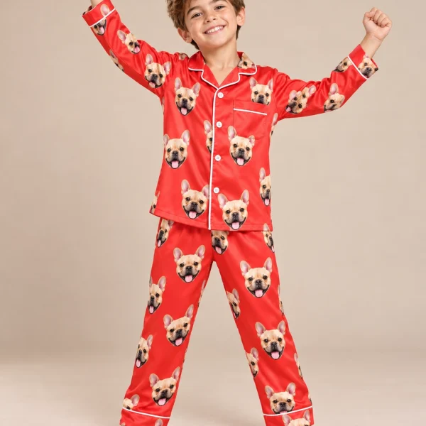 Boys Red Pajamas