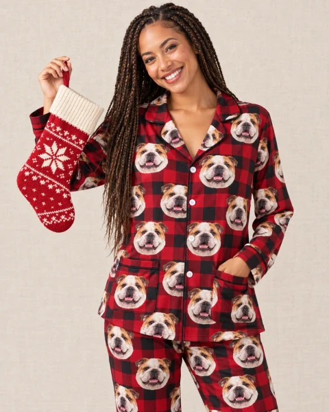 English Bulldog Christmas Pajamas