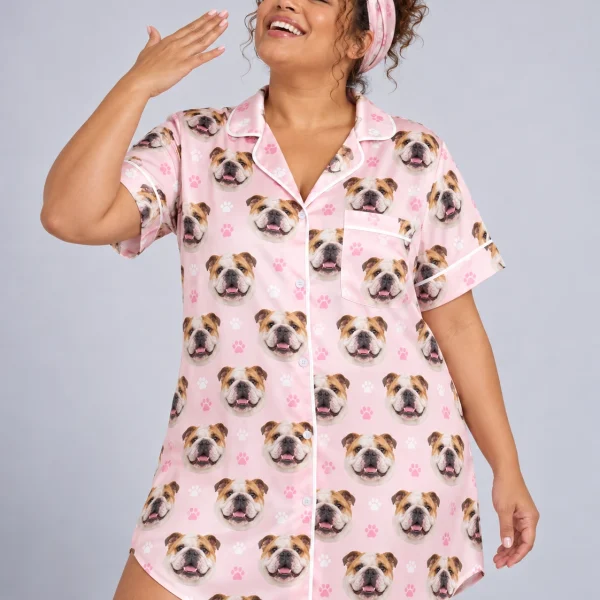English Bulldog Nightgown