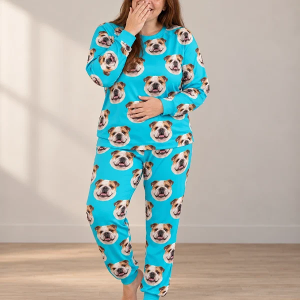 English Bulldog Pajamas for Adults