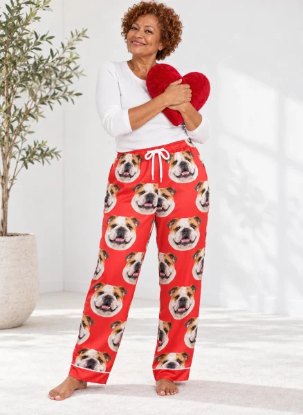 English Bulldog Valentine Pajamas