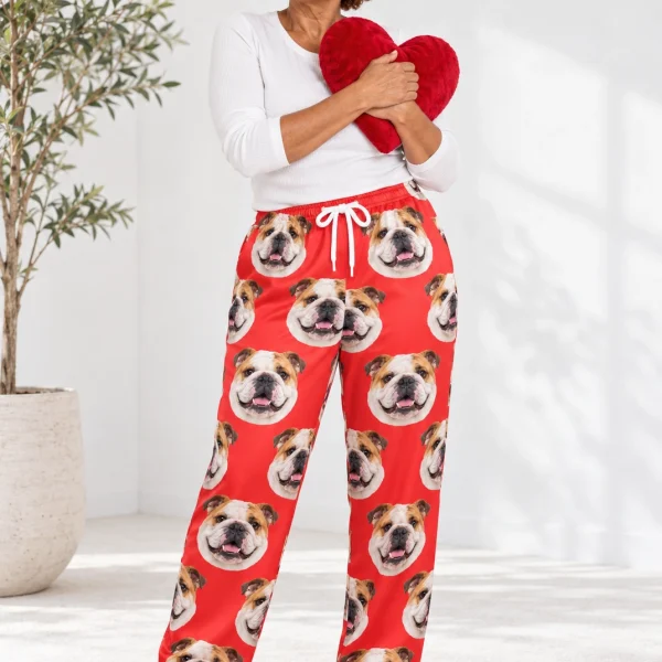 English Bulldog Valentine Pajamas
