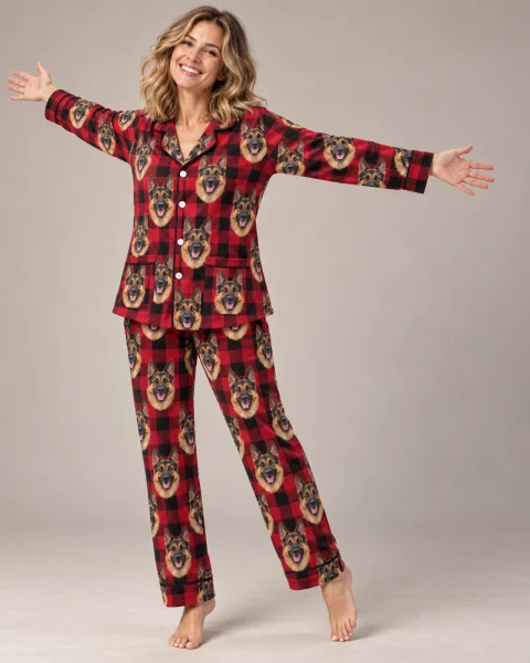 German Shepherd Christmas Pajamas