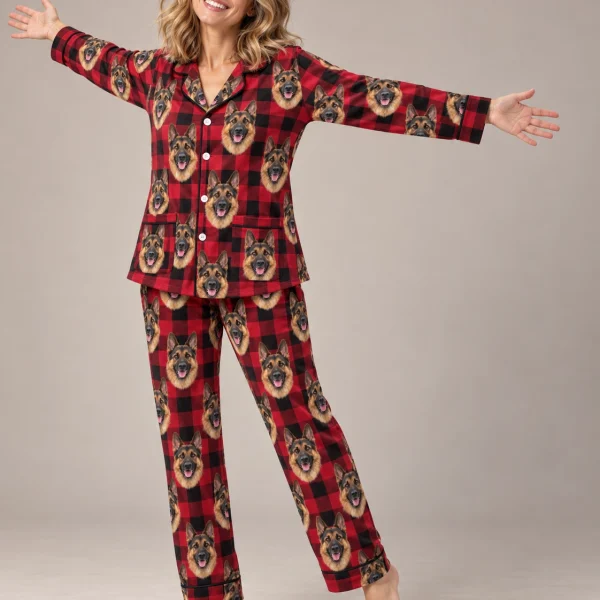 German Shepherd Christmas Pajamas