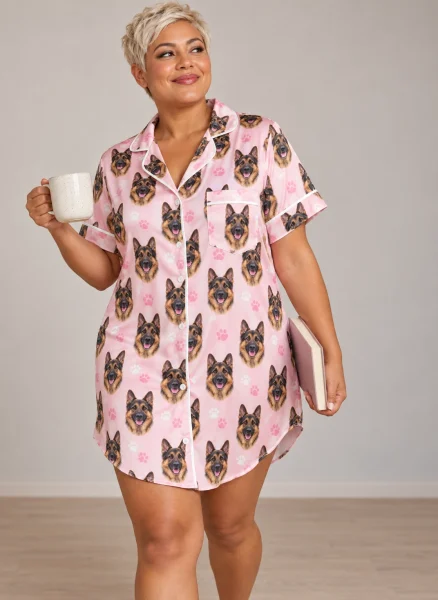 German Shepherd Nightgown