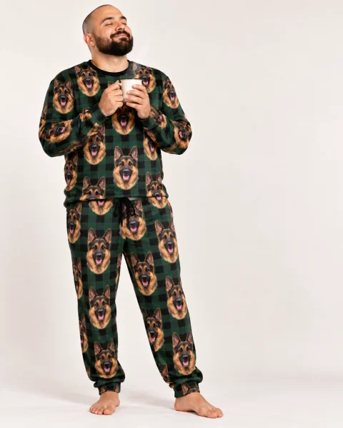 German Shepherd Pajama Set