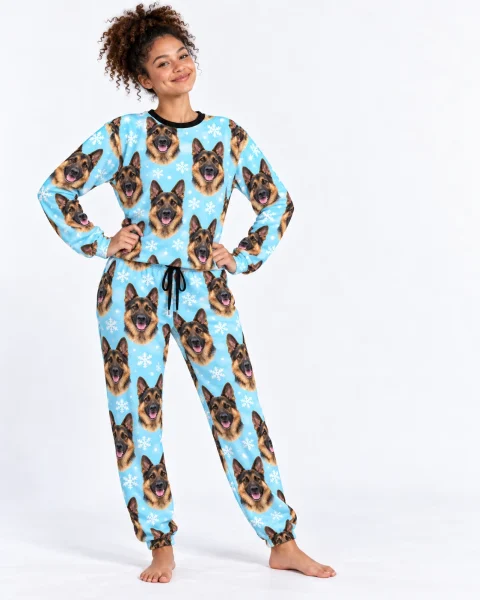 German Shepherd Winter Pajamas