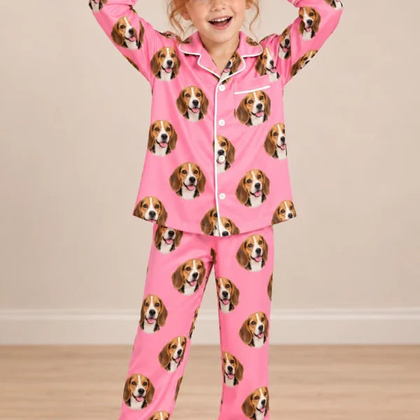 Girls Beagle Pajamas