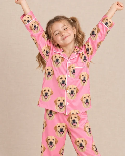 Girls Labrador Pajamas
