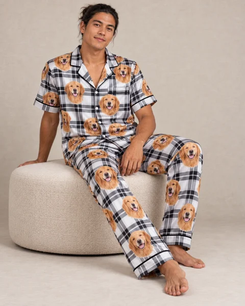 Golden Retriever Dad Pajamas