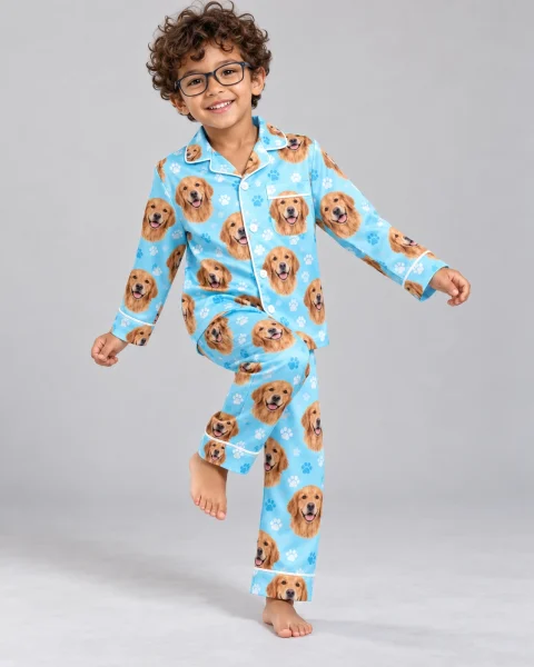 Golden Retriever Kids Pajamas