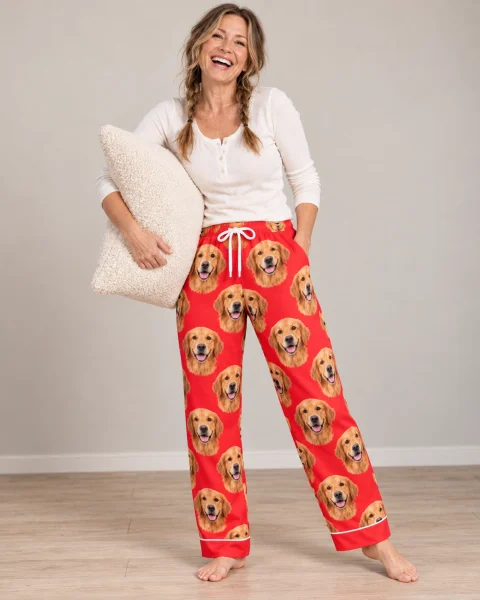 Golden Retriever Valentine Pajamas