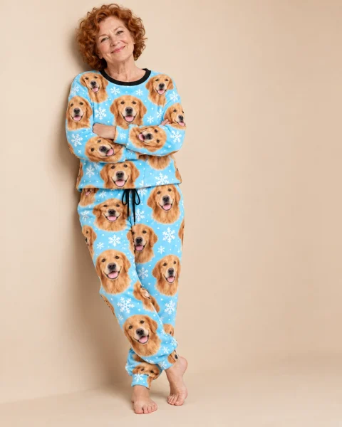Golden Retriever Winter Pajamas