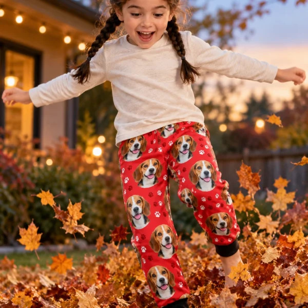 Kids Beagle Pajama Pants