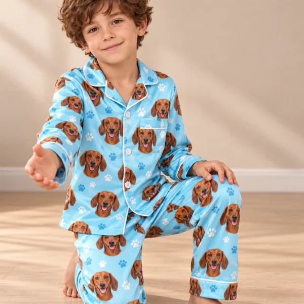 Kids Dachshund Pajamas