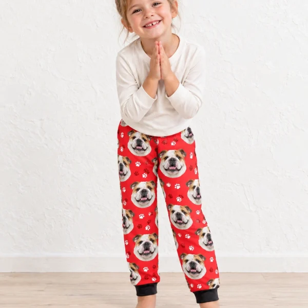 Kids English Bulldog Pajama Pants
