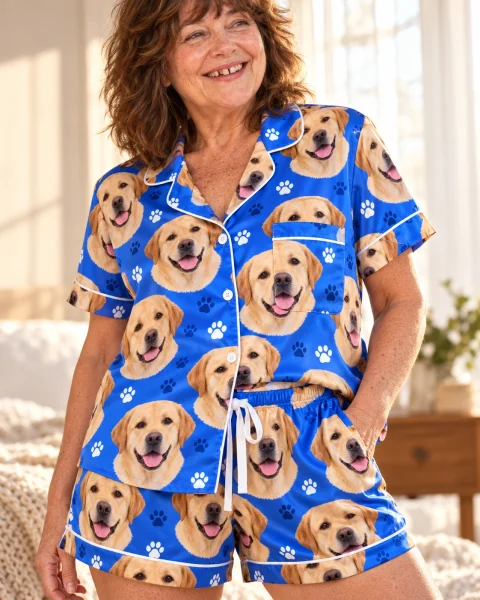 Labrador Pajama Shorts