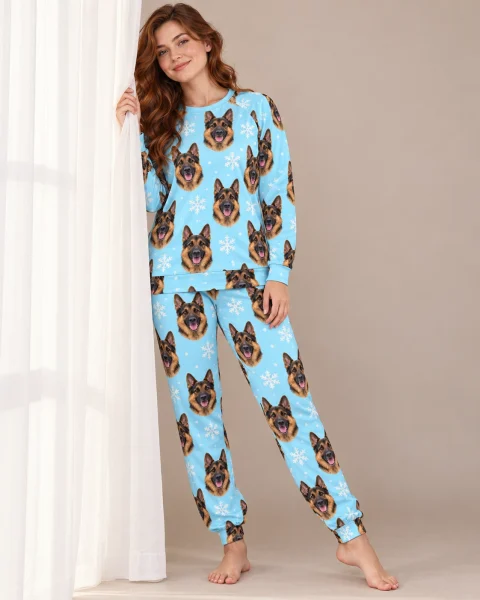 Matching German Shepherd Pajamas
