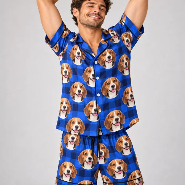 Men's Beagle Pajama Shorts