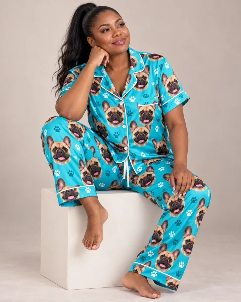 Pajamas with French Bulldogs