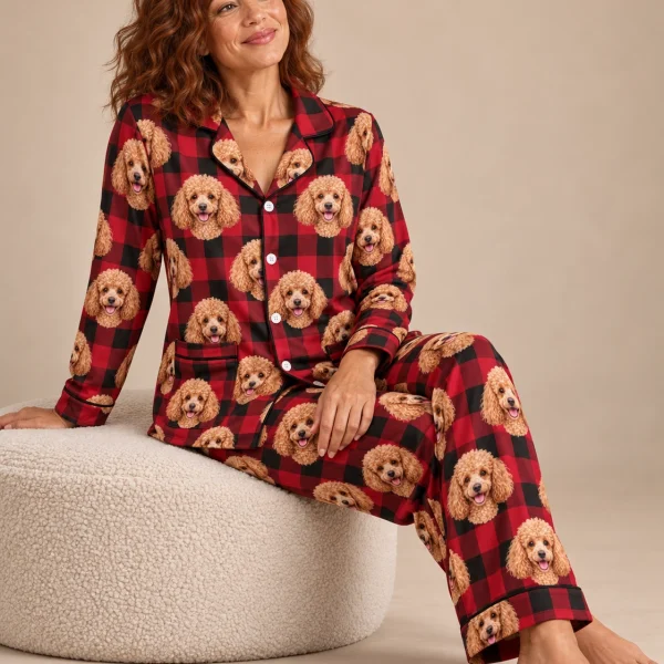 Poodle Christmas Pajamas