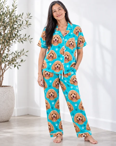 Poodle Print Pajamas