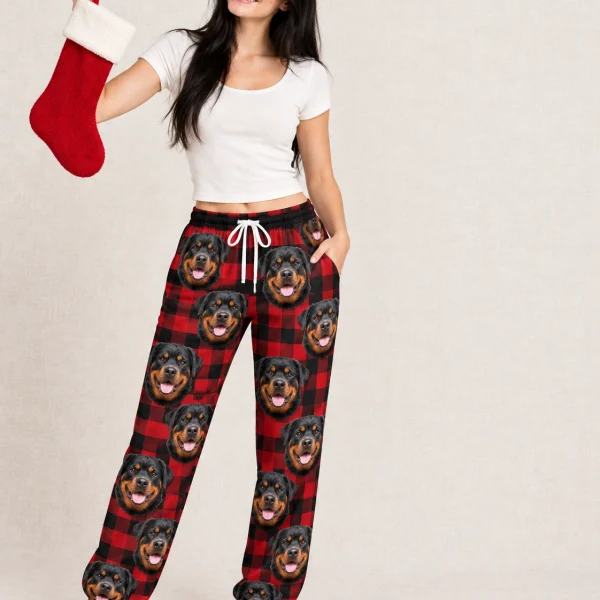 Rottweiler Christmas Pajama Pants