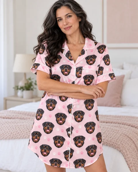 Rottweiler Nightgown