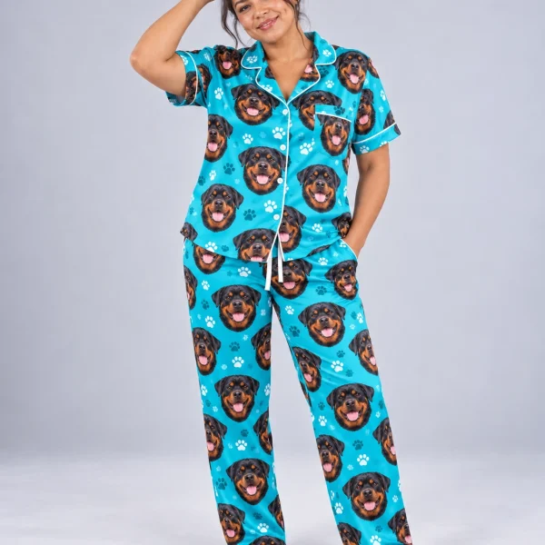 Rottweiler Print Pajamas