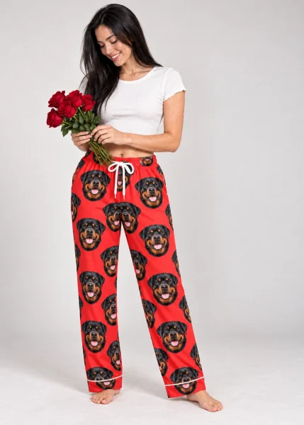 Rottweiler Valentine Pajamas
