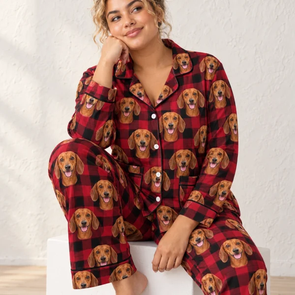 Wiener Dog Christmas Pajamas